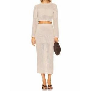 NEW LINE AND DOT ry skirt in beige